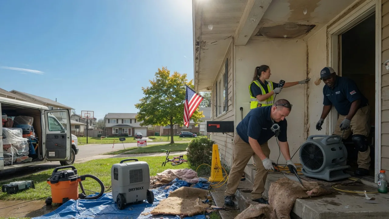 Water Damage Restoration in New Boston, TX near me